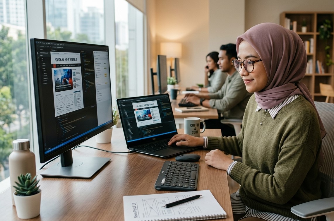 Jasa Pembuatan Website Berita Jogja